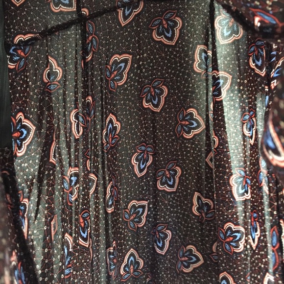 H&M Brown Paisley Dress - Picture 11 of 12